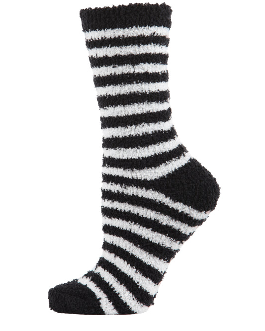 Nurses Call the Shots Cozy Striped Socks & Gift Bag Set : Color: Black