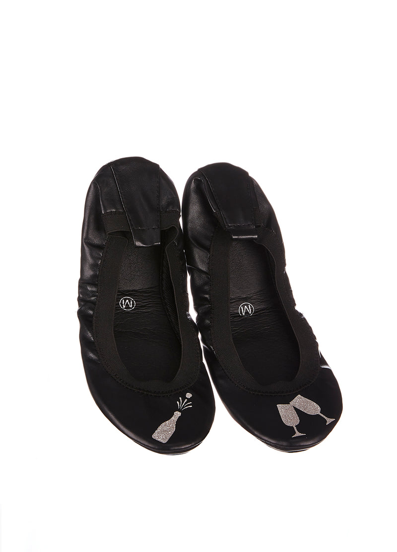 Foldable flats with pouch hot sale