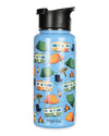 Thermal Insulated Stainless Steel Camping 32 Oz Water Bottle : Color: Light Blue