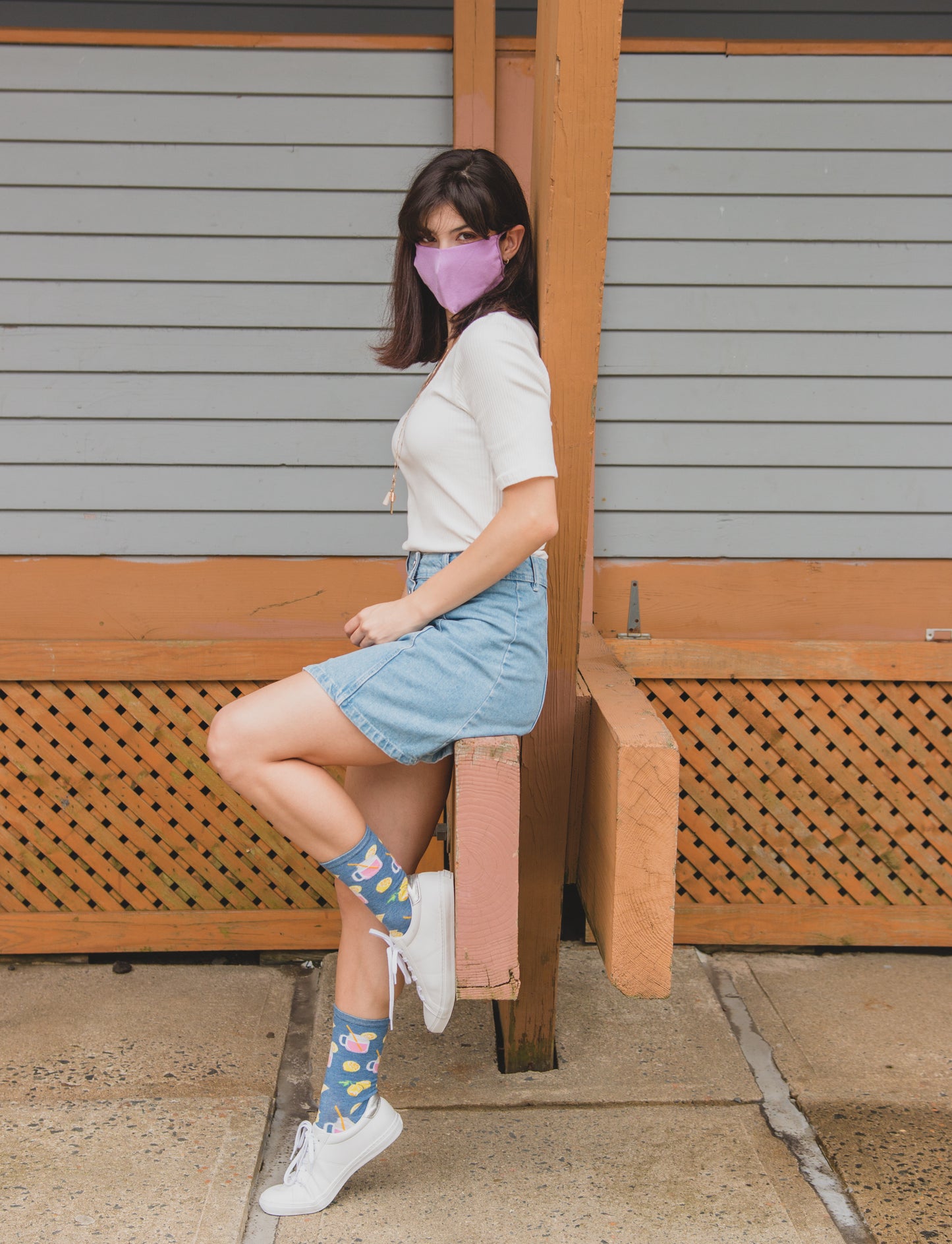 Unisex Cotton Blend Face Covering 6 Pack : Color: BLACK