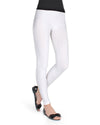 Women's Sketch Stretch Mid Rise Leggings : Color: White