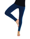 Women's Premium Fleece Lined Winter Footless Tights : Color: Poseidon