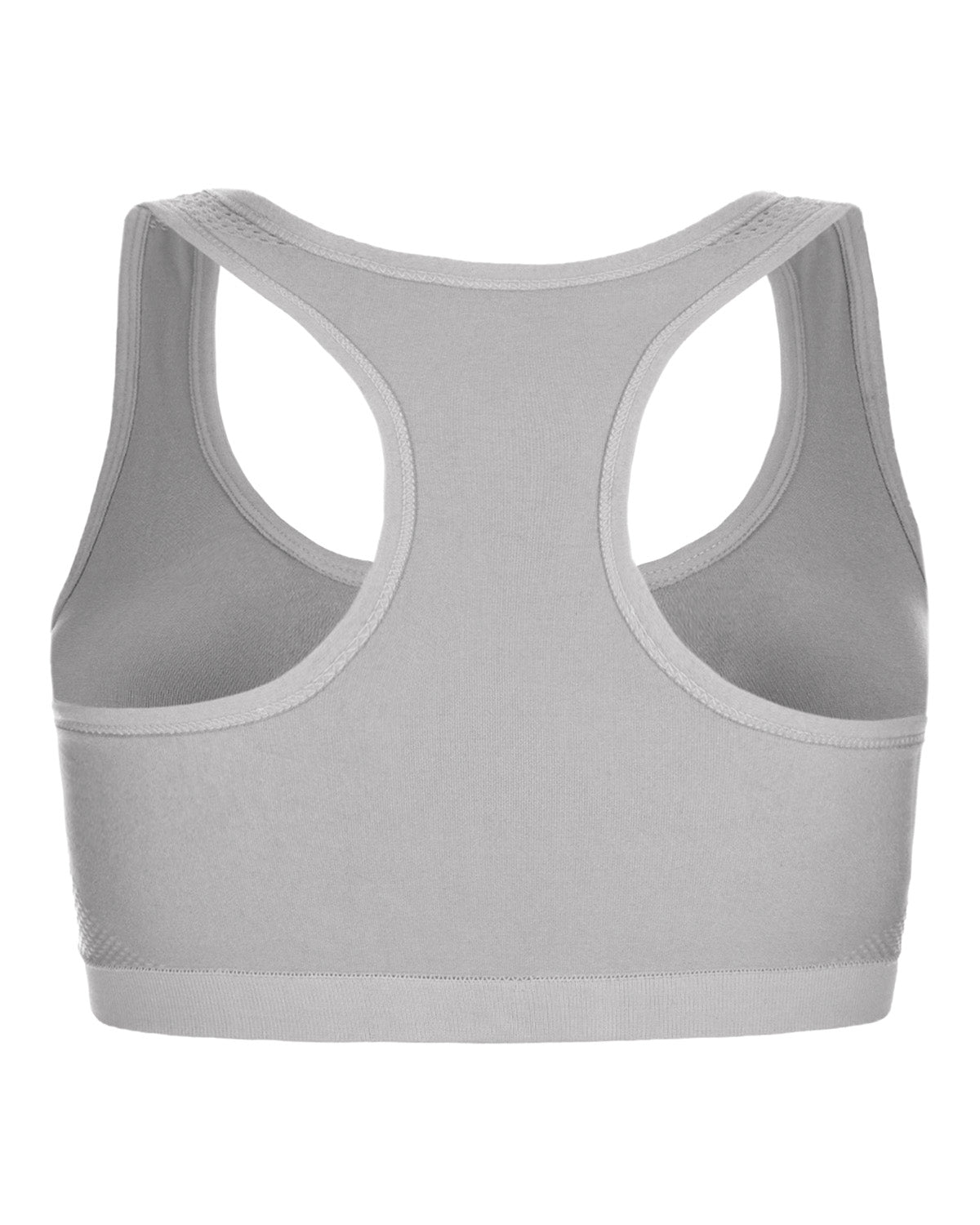 Girls' 2 Pair Pack Racerback Sports Training Bra : Color: Light Gray Heather