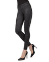 New Years Eve Smoothing Stretch Leggings : Color: Black