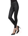 Women's Classic Faux Leather Leggings : Color: Black
