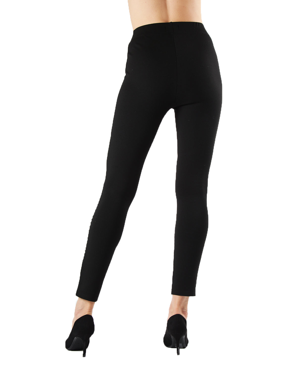 Harley Shaping Ribbed Leggings : Color: Black