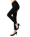 Harley Shaping Ribbed Leggings : Color: Black