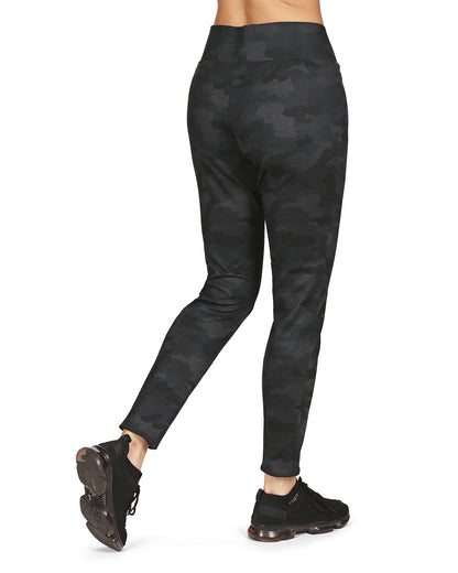 Camouflage Print Shaping Leggings : Color: Black