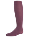 Girls' Essential Ribbed Heather Nylon Tights : Color: Plum