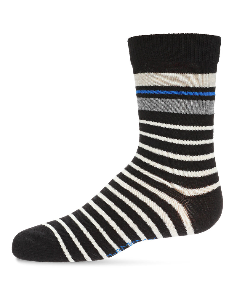 MeMoi Striped Boys Crew Socks