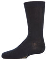 Boys' Argyle All Over Crew Socks : Color: Black