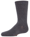 Boys' Argyle All Over Crew Socks : Color: Gray