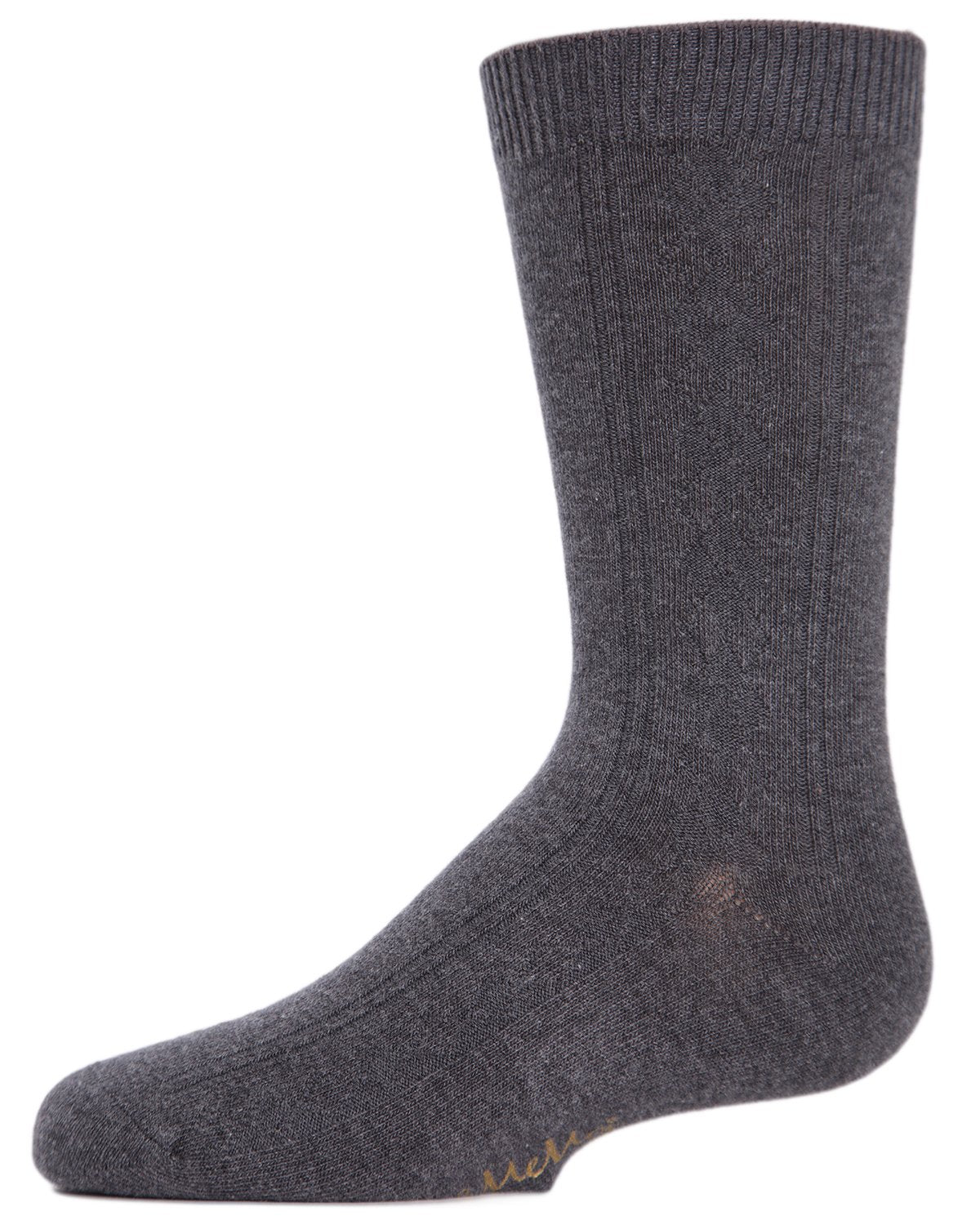 Boys' Argyle All Over Crew Socks : Color: Gray