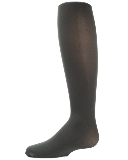 Girls' Teen Winter Opaque Nylon Tights : Color: Black