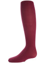 Girls' Teen Winter Opaque Nylon Tights : Color: Burgundy