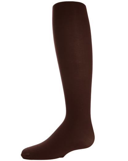 Girls' Teen Winter Opaque Nylon Tights : Color: Dark Brown