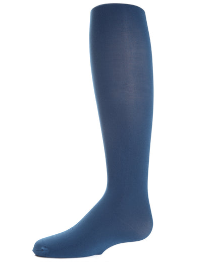 Girls' Teen Winter Opaque Nylon Tights : Color: Legion Blue