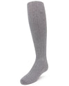 Cotton Cable Knit Girls Tights : Color: Light Gray