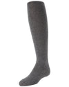 Girls Cotton Blend Opaque Sweater Tights : Color: Charcoal Heather