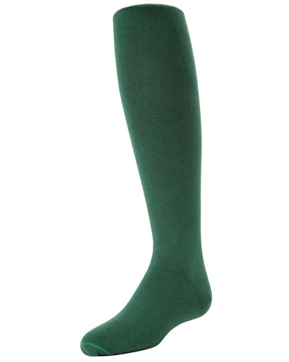 Girls Cotton Blend Opaque Sweater Tights : Color: Green