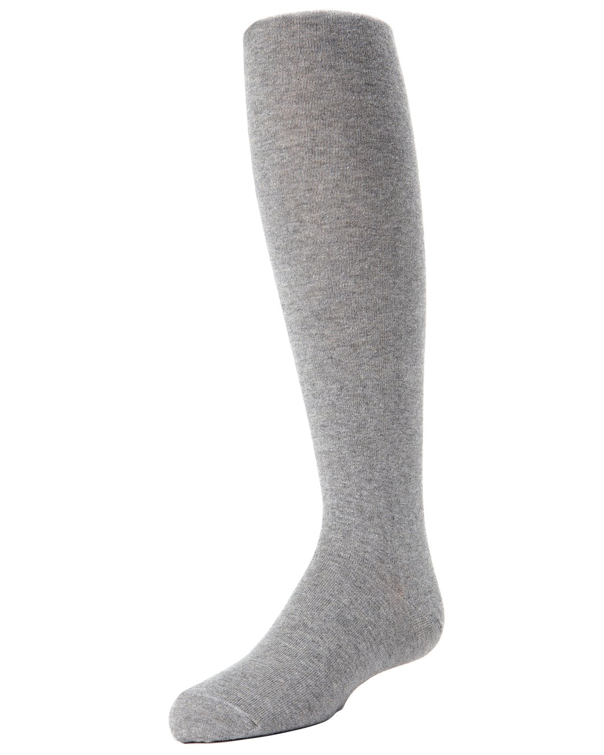 Girls Cotton Blend Opaque Sweater Tights : Color: Light Gray Heather