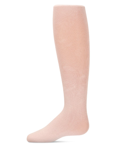 Girls' Supreme Cotton Blend Non-Pilling Opaque Tights : Color: Blush