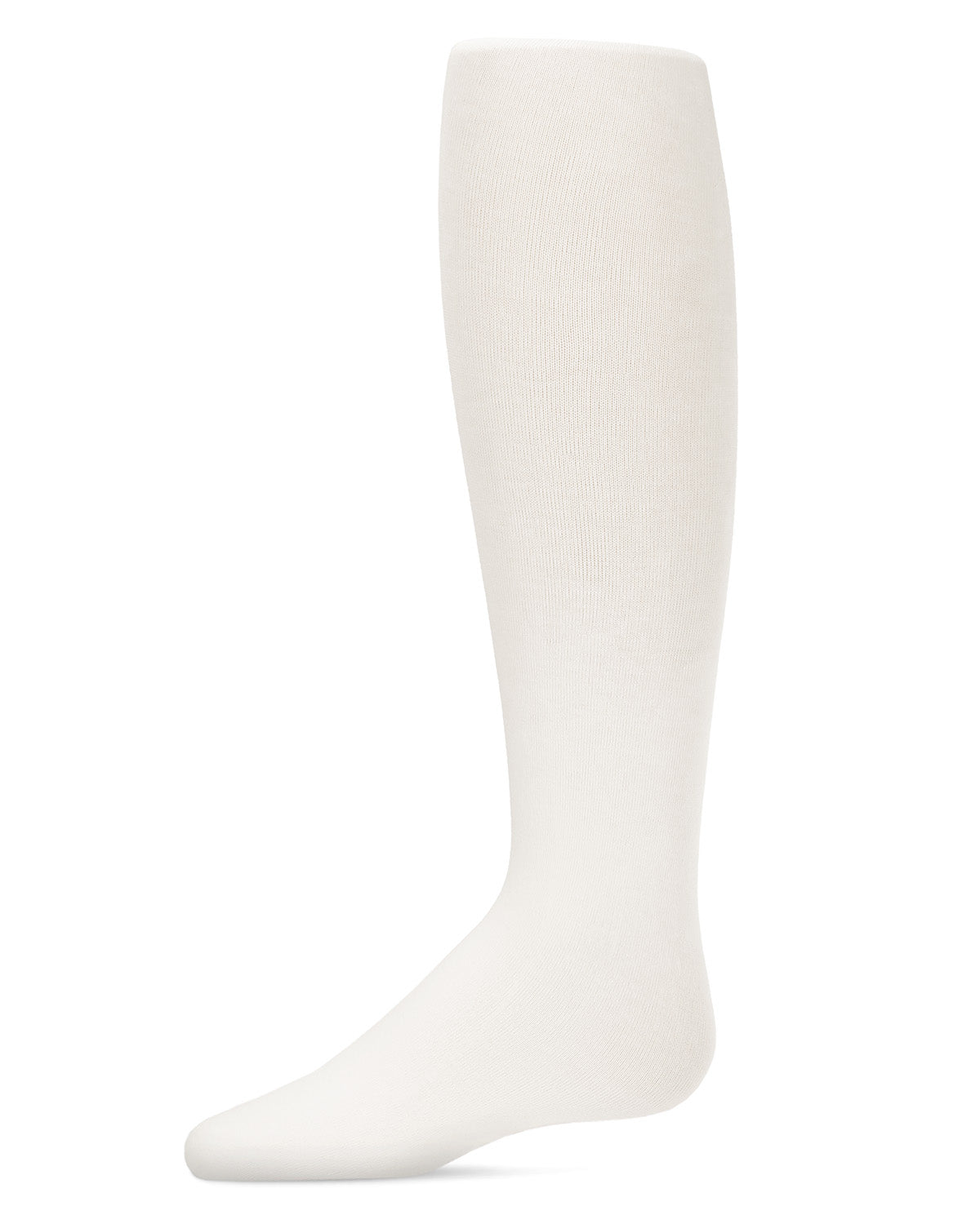 Girls' Supreme Cotton Blend Non-Pilling Opaque Tights : Color: Winter White
