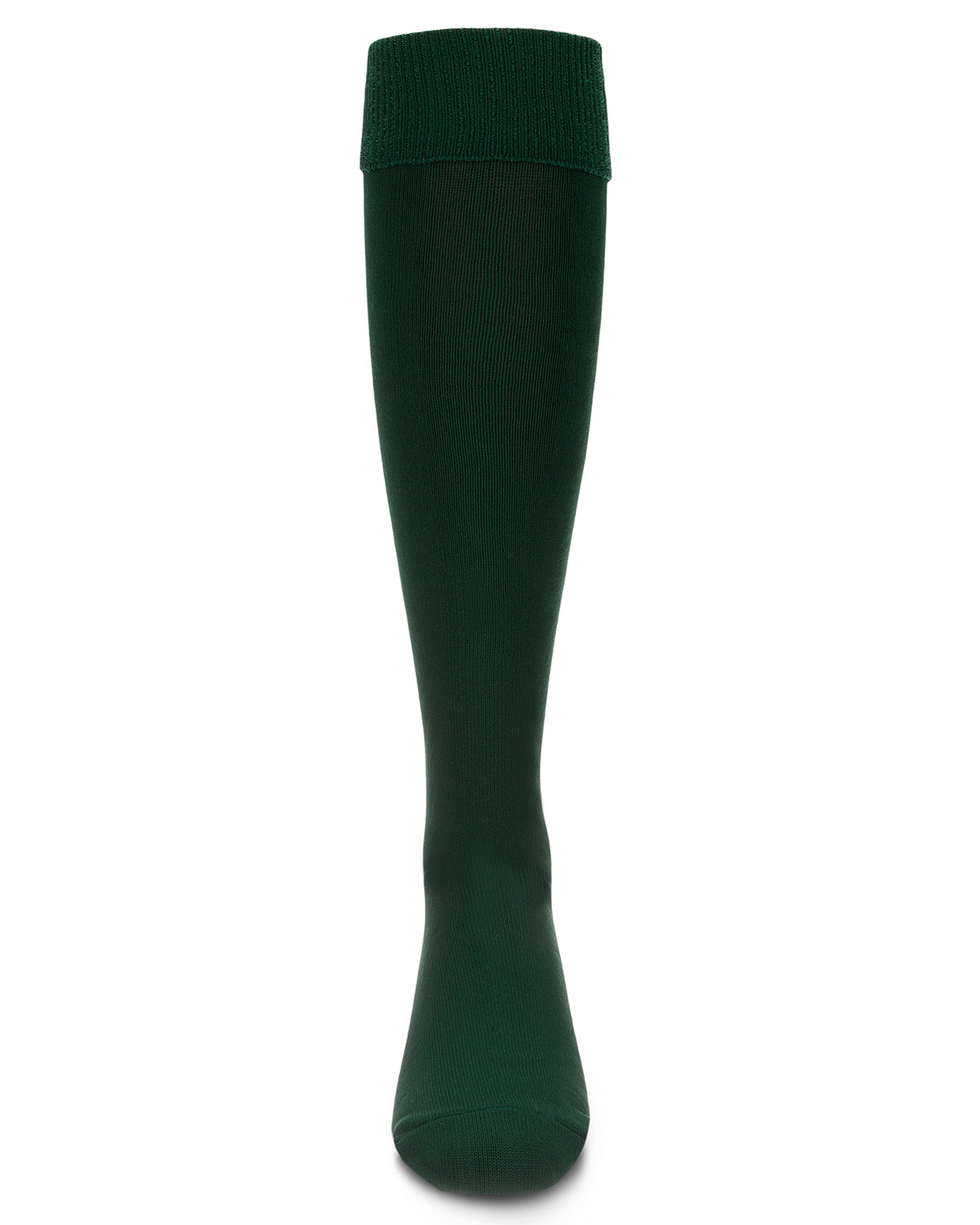 Girls' Cuffed Opaque Knee High Socks : Color: White