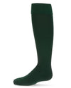 Girls' Cuffed Opaque Knee High Socks : Color: Dark Hunter Green