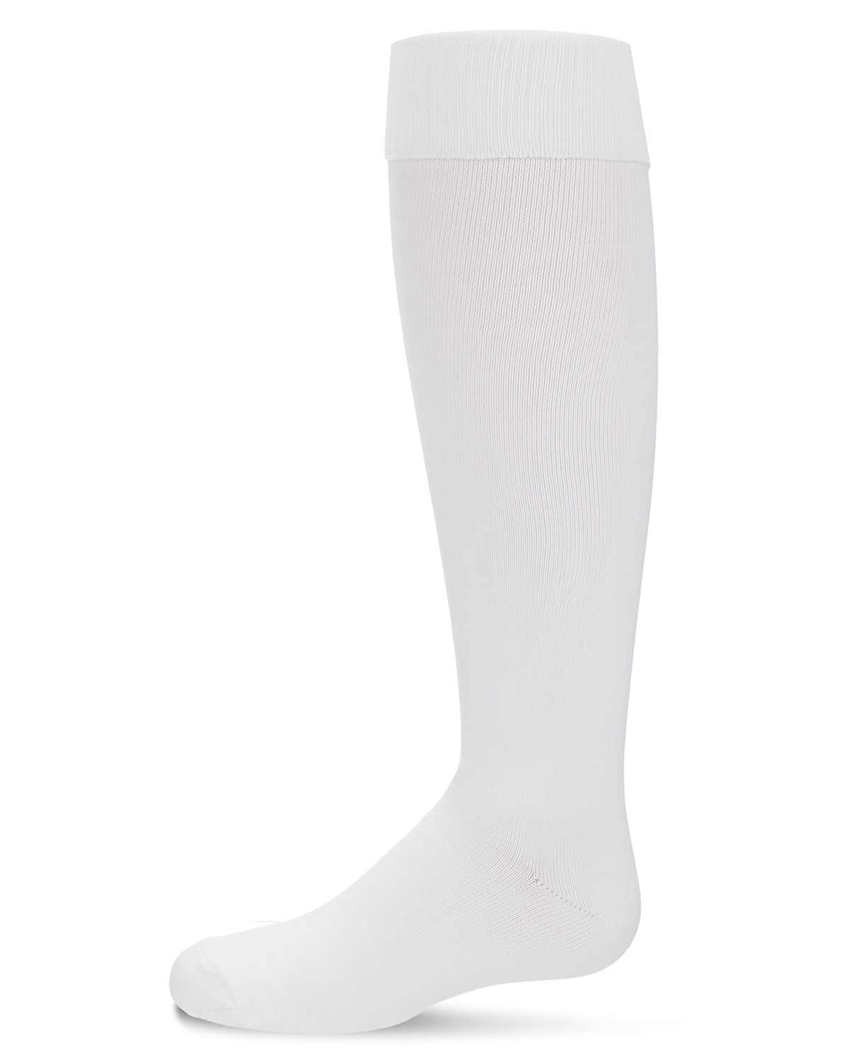 Girls' Cuffed Opaque Knee High Socks – MeMoi
