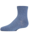 Unisex Basics Kids Cotton Blend Ankle Socks : Color: Light Denim
