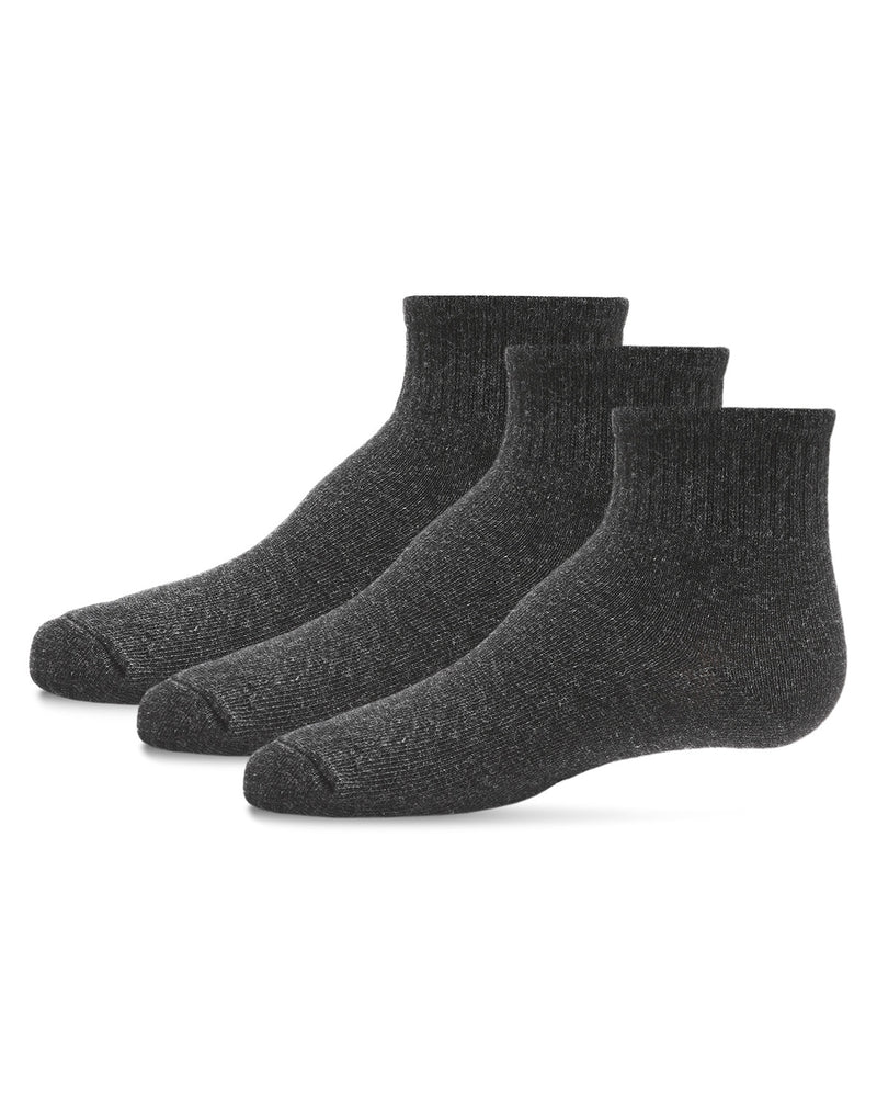 Tsmollyu Boy Socks 12 Pairs Ankle Athletic Cotton Socks Half