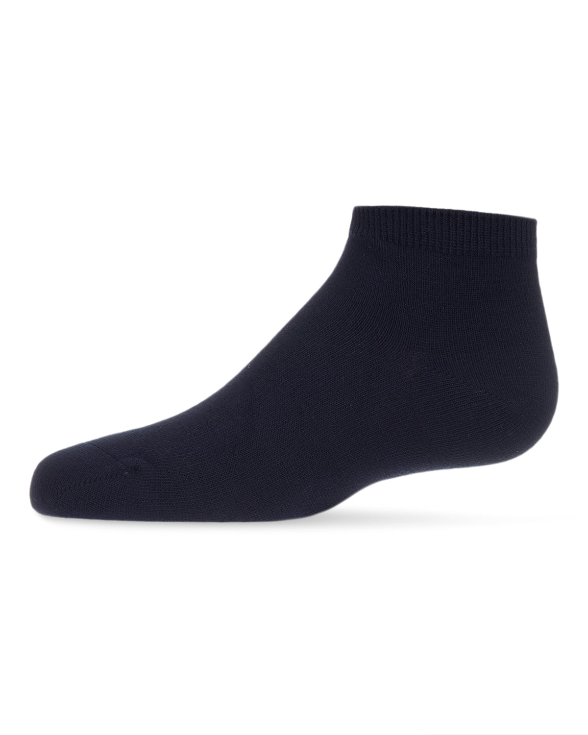 Children's Basic Soft Rayon from Bamboo Anklet Socks : Color: Navy