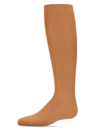 Kids' Basic Soft Rayon from Bamboo Knee High Socks : Color: Toffee