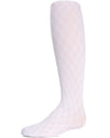 Girls' Unique Link Opaque Tights : Color: White