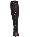 Runway Ready Rhinestone Girls Tights : Color: Black