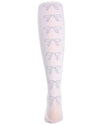 Bows in the Back Opaque Girls Tights : Color: White