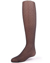 Girls' Zoe Zigzag Sheer Tights : Color: Black