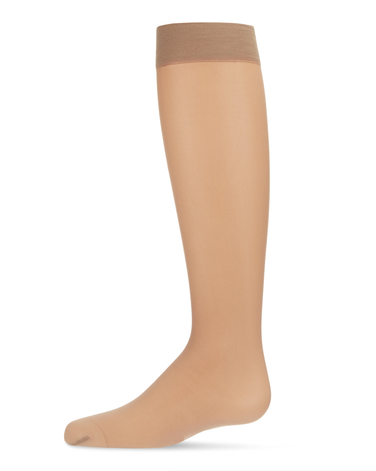 Girls' Basic Sheer Knee Highs : Color: Honey