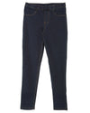 Girls' Pull-On Cotton Blend Denim Leggings : Color: Blue Denim