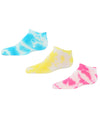 Tie-Dye Low-Cut Cotton Blend Girls Socks : Color: Assorted
