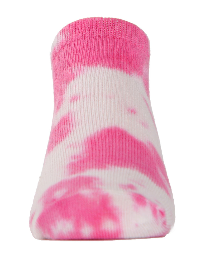 MeMoi Tie-Dye No Show Girls Socks 3-Pack
