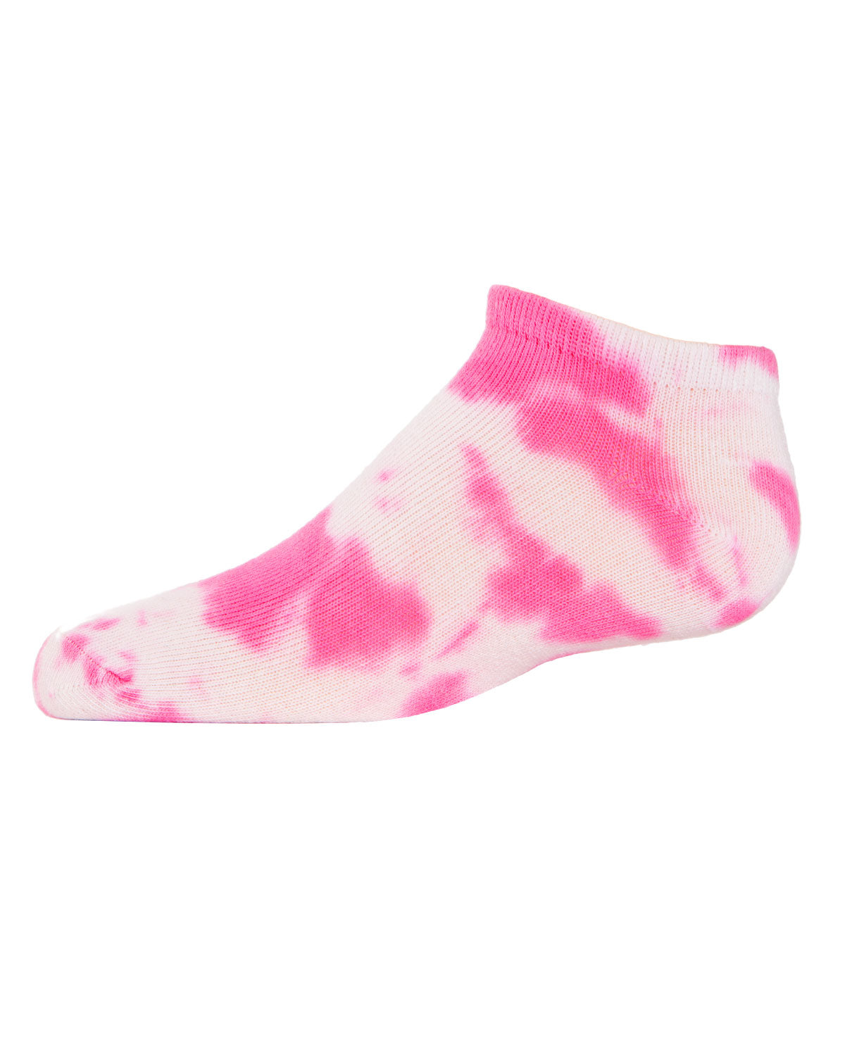 Tie-Dye Low-Cut Cotton Blend Girls Socks : Color: Assorted