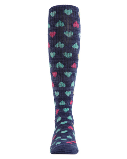 Girls' 2 Pair Pack I Love Unicorns Knee High Socks : Color: Assorted