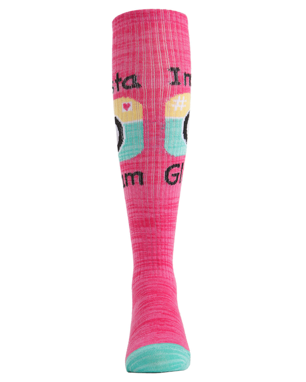 InstaGlam Knee High Socks 2-Pack : Color: Assorted