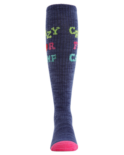 Crazy for Camp Knee High Socks 2-Pack : Color: Assorted