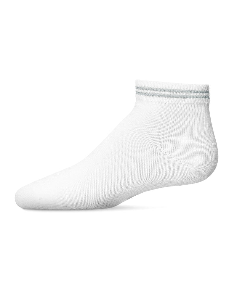 Zag Lurex Cotton Blend Anklet Sock