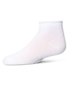 Ditsy Floral Scalloped Cuff Anklet Sock : Color: White