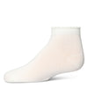 Ditsy Floral Scalloped Cuff Anklet Sock : Color: Winter White