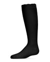 Double Diamond Cotton Blend Knee High Socks : Color: Black